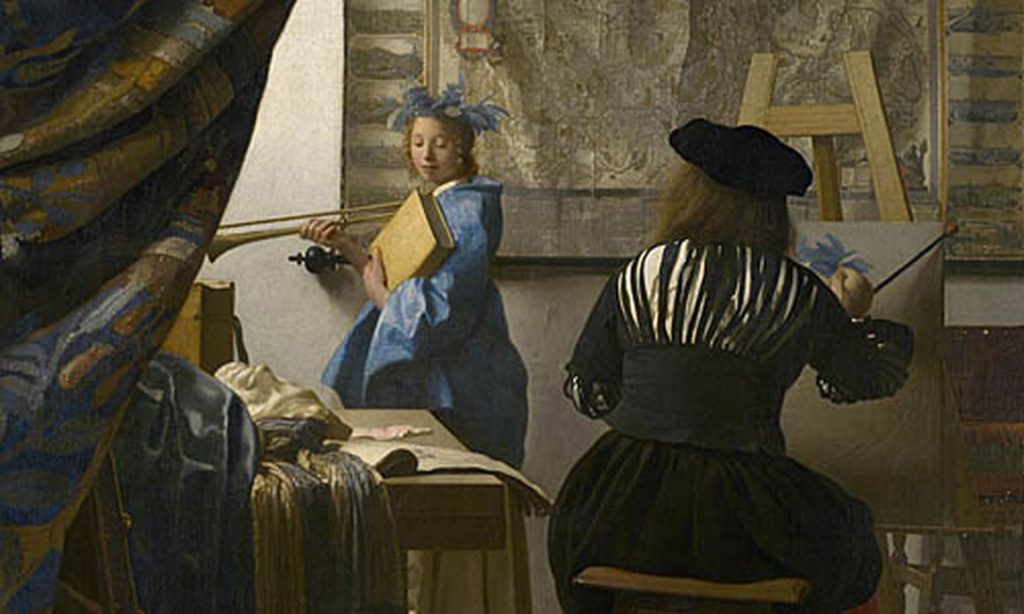 Vermeer - l'atelier du peintre